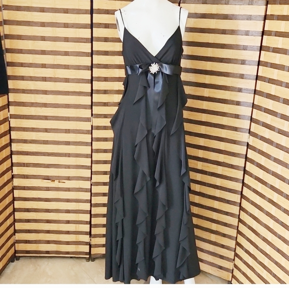 NWT!! Cache formal ruffled dress